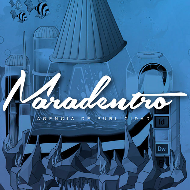 ilustración maradentro agencia de marketing y publicidad en santa marta